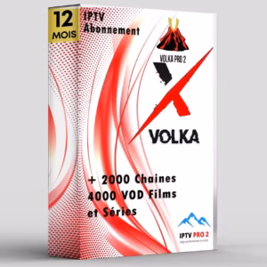 ABONNEMENT Volka X Iptv France | 12 Mois Code IPTV